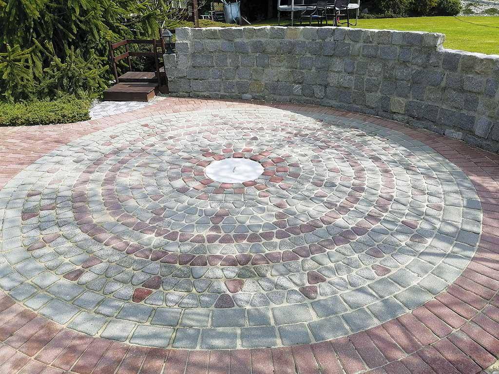 mycie kostki brukowej